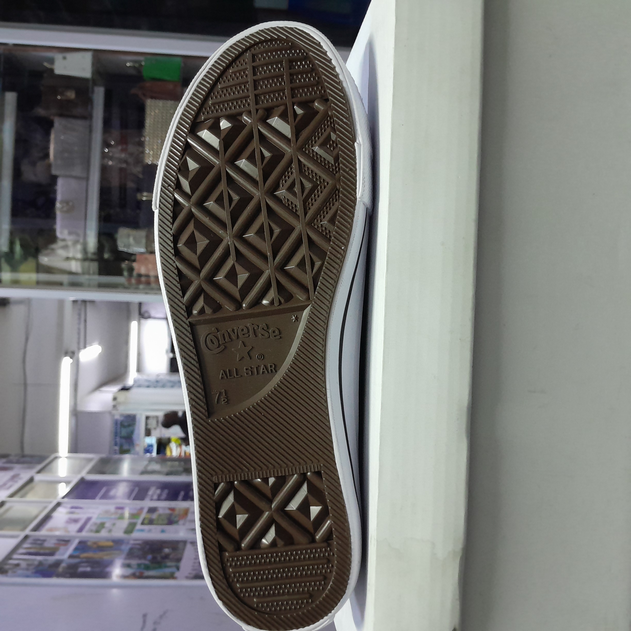 Leather converse gallery image